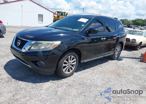 2014 Nissan Pathfinder Platinum/S/Sl/Sv z USA, uszkodzony, nr VIN 5N1AR2MN2EC677077